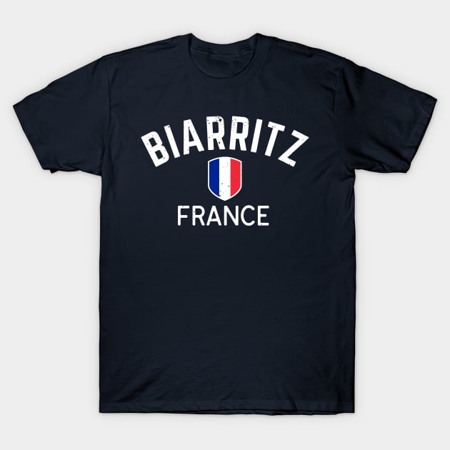 Biarritz France T-Shirt by dk08